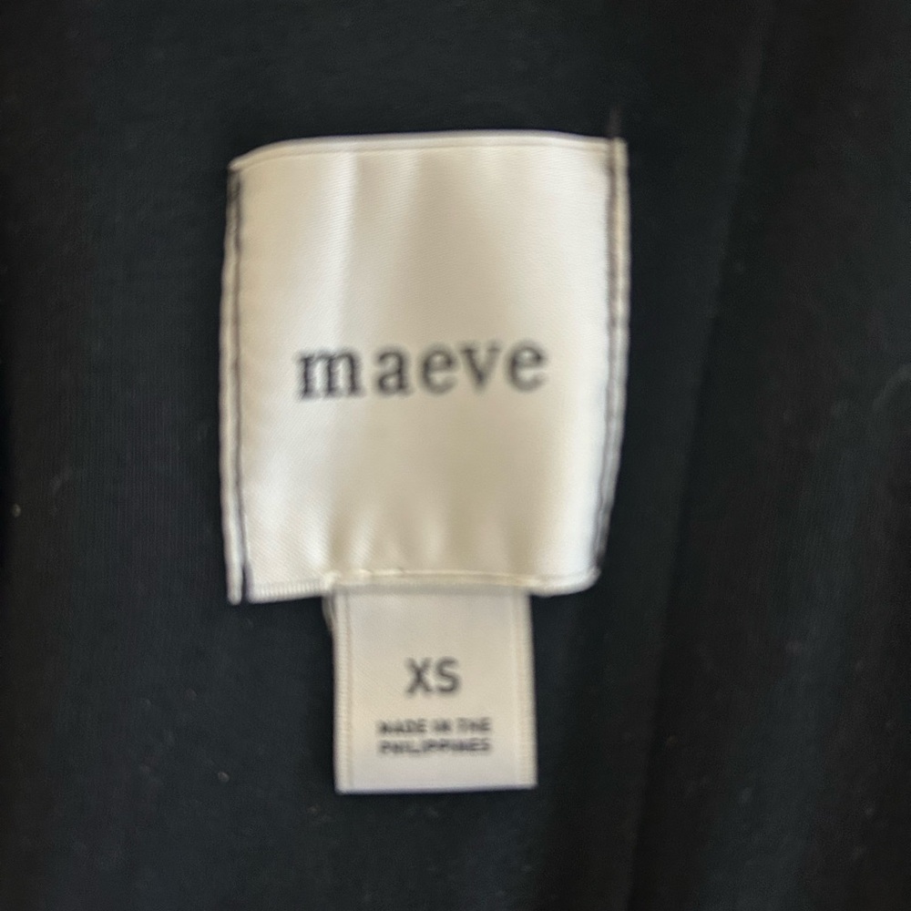 Maeve Anthropologie Black jumpsuit XS - Picture 4 of 4